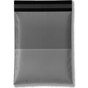 Baskısız Gri Renk Cepli 0,5 Mikron 17*23+5 Ölçülerinde Kargo Poşeti 100 Adet Dayanıklı Sızdırmaz Esnek ve Ekonomik Kargo Poşeti