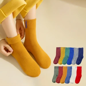 Kral Socks Termal Özellikli Bambu 2x Korumalı (3 Çift) Kadın Soft Renkli Kışlık Havlu Soket Çorap