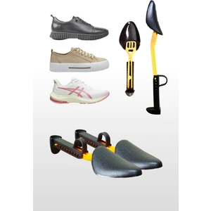 Plastik Ayarlanabilir Ayakkabı Kalıbı 1 Çift 35-39 Uyumlu Kadın Beden