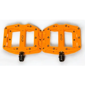 Turuncu Plastik Rulmanlı Platform Çivili Bisiklet Pedalı