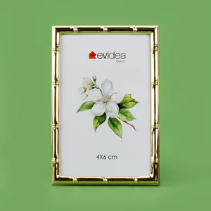 Deco Manarola Metal Fotoğraf Çerçevesi - Gold - 10X15 cm