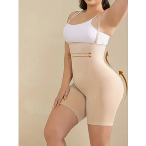 Pagliye Model Toparlayıcı Lazer Kesim Askılı Şort Korse