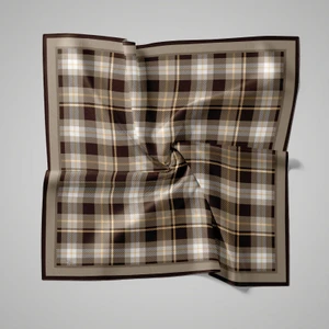 Naturel Eşarp | Ekose