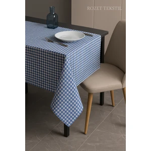 Rozet Tekstil Çok Amaçlı Sofra Bezi Piknik Örtüsü Pötikare Pamuklu Dertsiz Masa Örtüsü (170 x 170 Cm)