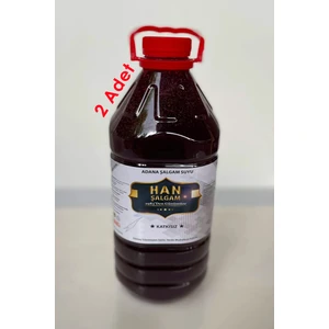 Şalgam Katkısız Adana Şalgamı Acılı 3 Lt (2 Adet)