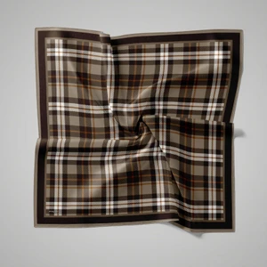 Naturel Eşarp | Ekose