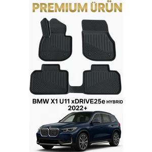Bmw X1 U11 Hybrid 2022+ Uyumlu 3D Oto Paspas Premium
