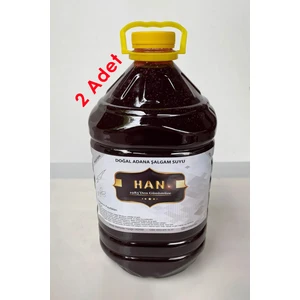 Şalgam Katkısız Adana Şalgamı Acısız Sade 5 Lt (2 Adet)