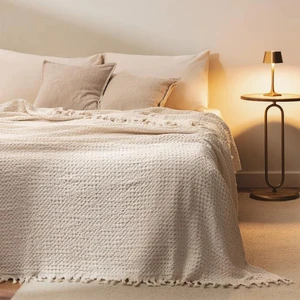 Jolly Home Mulette Tek Kişilik Yatak Örtüsü - Beyaz 160X230 cm