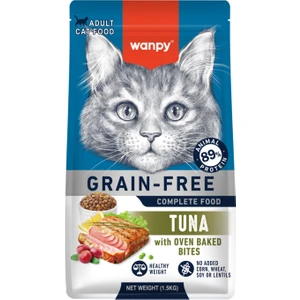 Tahılsız Süper Premium %89 Hayvansal Protein Içerikli Tuna Balıklı 1.5 kg Kedi Maması