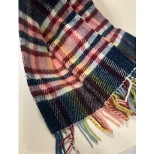 Gençev Home &selin& %100 Saf Yün Scotch Battaniye Tek Kişilik Yün Battaniye - % 100 Saf Yün - Wool