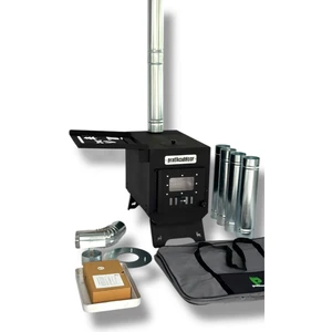 Kuzineli Kamp ve Çadır Sobası Katlanır Ayaklı Kamp Sobası Çantalı