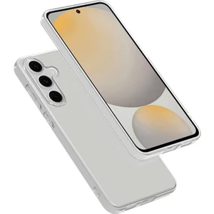 Samsung Galaxy S25 Fe Kılıf Şeffaf Silikon Hibrit Case Kapak