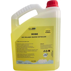 Rose Kimya Ev Tipi Sıvı Bulaşık Makine Deterjanı Güçlü Formül 3.5 kg