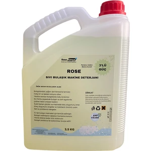 Rose Kimya Ev Tipi Sıvı Bulaşık Makine Deterjanı 3’lü Güç 3.5 kg