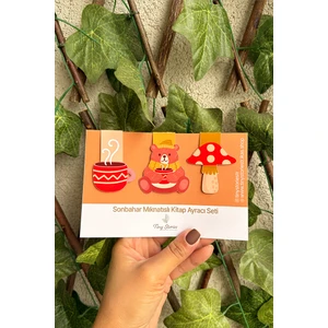 Tiny Stories TR Mıknatıslı Kitap Ayracı Sonbahar Seti - 6 Adet