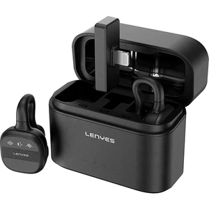 LM209 Lightning Portlu Kablosuz Yaka Mikrofonu Siyah