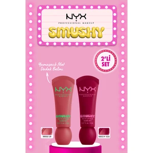 NYX Professional Makeup Nyx Smushy Yumuşacık Mat Dudak Balmı - 05 Snuggle Szn & Smushy Yumuşacık Mat Dudak Balmı - 11 Squeeze N' Sizzle Makyaj Seti