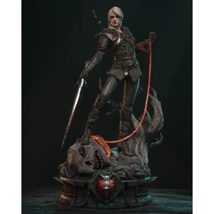 The Witcher Ciri 3D Figür Witcher 3 Ciri