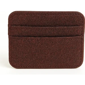 Çift Taraflı 5 Bölmeli Işıltılı Simli Kadın Kartlık (Kutulu Gönderim)