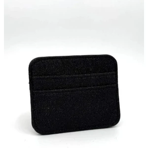 Çift Taraflı 5 Bölmeli Işıltılı Simli Kadın Kartlık (Kutulu Gönderim)