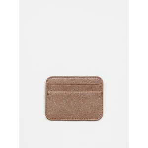 Çift Taraflı 5 Bölmeli Işıltılı Simli Kadın Kartlık (Kutulu Gönderim)