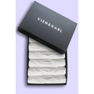 Erkek Beyaz 6'lı Premium Kutuda Pamuk Atlet