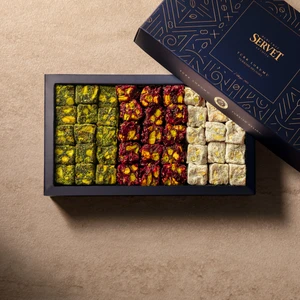 Bercekız Servet Şekerleme Servet Karışık Çifte Kavrulmuş Lokum 500 gr