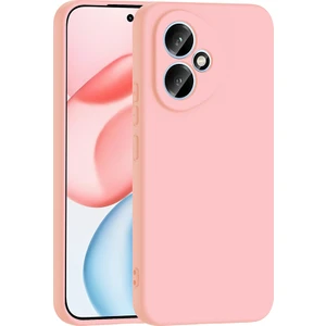 Honor 400 Kılıf Lansman Içi Kadife Kamera Korumalı Mara Silikon Kılıf - Pembe