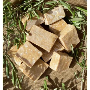 Doğal Zeytinyağlı El Yapımı Sabun | 1 Adet Tekli Sabun, Soğuk Sıkım, Organik, Cilt, Yüz ve Saç Için Uygun