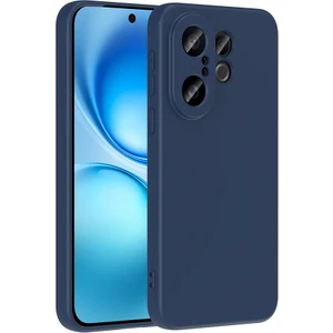 Vivo X200 Fe 5g Kılıf Lansman Içi Kadife Kamera Korumalı Mara Silikon Kılıf-Lacivert