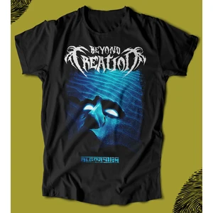'beyond Creation - Algorythm'  Baskılı 'regular-Fit' Unisex Tişört
