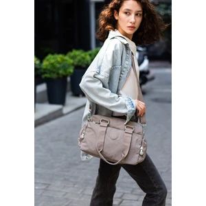 Sn 3030 Suya Dayanıklı Çok Bölmeli Krinkıl Çanta Kol Çantası Omuz