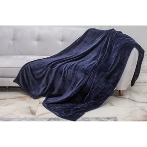 Lacivert Tek Kişilik Battaniye – Yumuşak ve Hafif – 150X200 cm