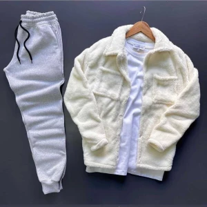 Polar Hırka Ceket ve Eşofman Alt Takım