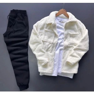 Polar Hırka Ceket ve Eşofman Alt Takım