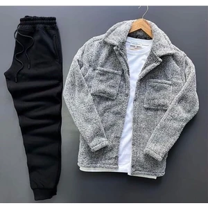 Polar Hırka Ceket ve Eşofman Alt Takım