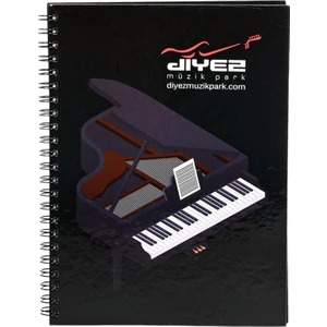 Diyez Müzik Spiralli Müzik Defteri