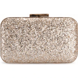 Altın Gold Dore Renk Pullu Pul Payet Çanta Gece Çantası Abiye Çanta Portföy Clutch