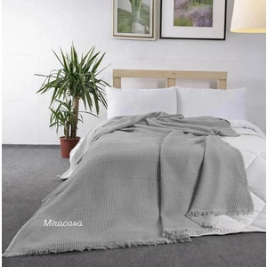 Pamuklu Şal Pike ve Yatak Örtüsü 200X230