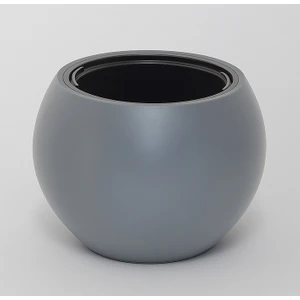 Plastik Küre Saksı 25 cm Çap