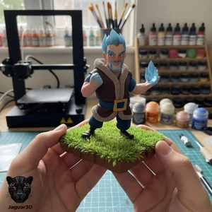 Clash Royale Ice Wızard (Buz Büyücüsü) Figürü 20CM