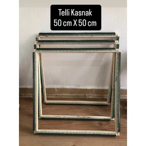 Elf Handmade Design Punch (Panç) ve Nakış Işleri Için 50/50 Kolay Kullanım Ahşap Telli Kasnak Polar Hediyeli
