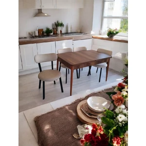 Efe Mobilya EFE-3101 Serena 4 Kişilik Yemek Masası Takımı