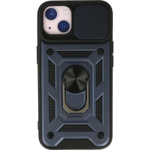 iPhone 15 Kılıf Kamera Koruma Sürgülü Şık Pars Tank Sert Silikon Kapak