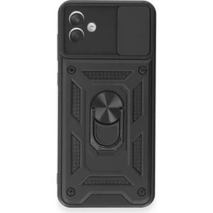 Samsung Galaxy A04E Kılıf Kamera Koruma Sürgülü Şık Pars Tank Sert Silikon Kapak