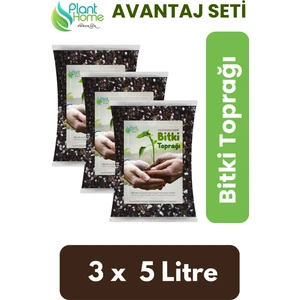 Plant Home Power Mix 15 Litre Premium Bitki Toprağı - Böcek Sinek Yapmayan Karışım