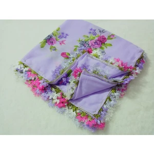 ve Reyhan El Emeği Iğne Oyası Yazma , Fular ,yemeni, Mevlüt Örtüsü ,hediyelik 4 Kenarı Oyalı