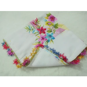 ve Reyhan El Emeği Iğne Oyası Yazma , Fular ,yemeni, Mevlüt Örtüsü ,hediyelik 4 Kenarı Oyalı