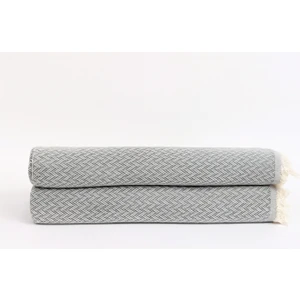 Gön Ev Tekstili 2'li Balıksırtı Desenli Dokuma Koltuk Örtüsü – 170X210 cm